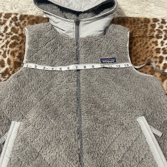 Patagonia" Vest Los Gatos -Hooded-Reversible-Gray - Picture 16 of 16
